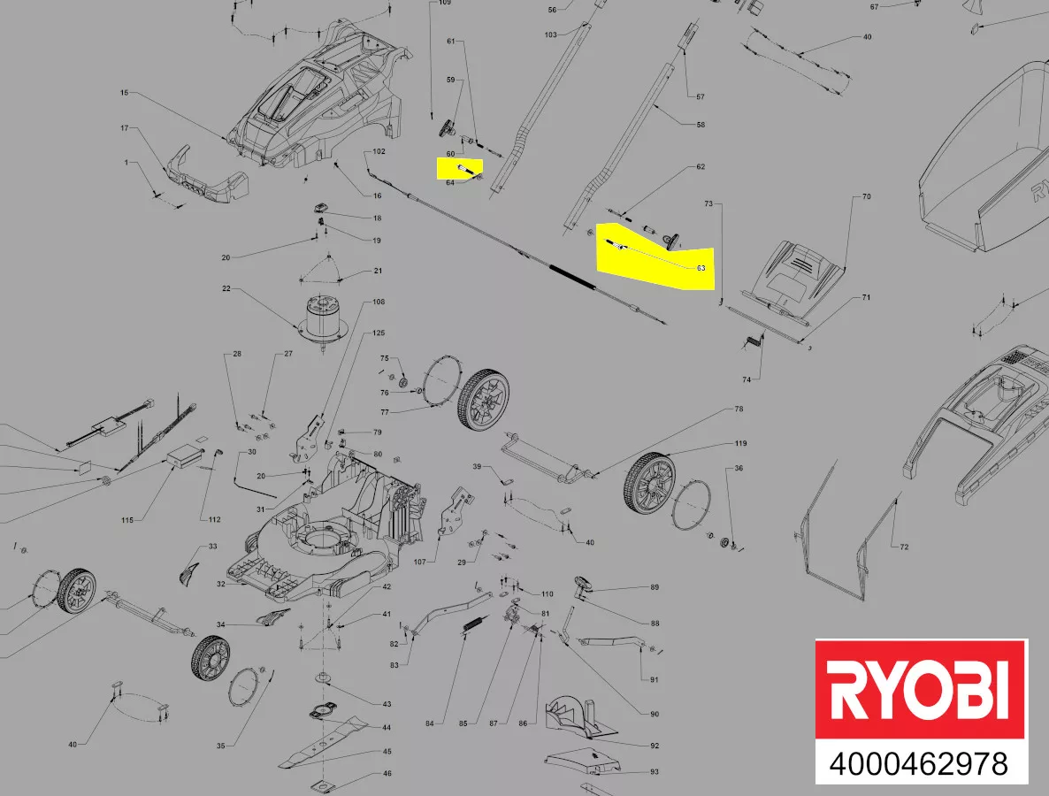 vis acier inox réf. 5131043745 Ryobi